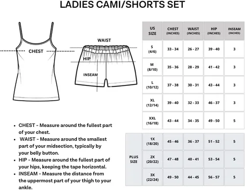 Vista 6 de Real Essentials Paquete de 3 Conjunto de pijama sexy y suave para mujer (disponible en tallas extragrandes)