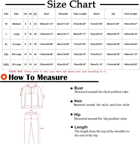 Vista 2 de Muscularfit Conjunto deportivo unisex de Navidad para hombres y mujeres, trajes de 2 piezas casuales de manga larga con capucha y sudadera deportiva