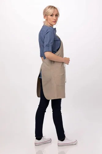 Vista 4 de Chef Works Delantal unisex Logan Bib