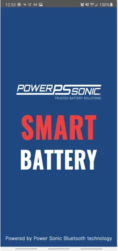 Vista 2 de Power Sonic PSL-BTP-121000; 12.8V 100AH Bluetooth, negro