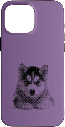 Vista 19 de Chic Husky Puppy for Dog Mom and Paw Parents Case for iPhone XR