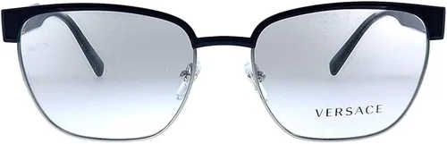 Vista 2 de Versace VE 1264 1462 - Lentes semirorescentes de metal azul mate 2126in