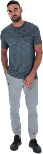 Vista 3 de Pantalones de trotar Under Armuor de tela polar para hombres, línea Storm Armor.
