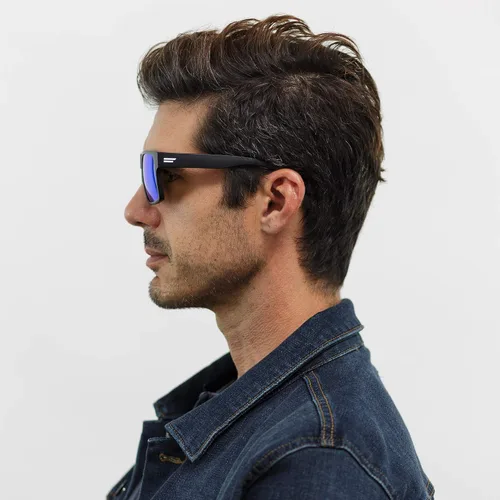 Vista 3 de TOROE Classic RANGE TR90 - Gafas de sol polarizadas irrompibles con lentes AR de policarbonato recubierto hidrofóbico