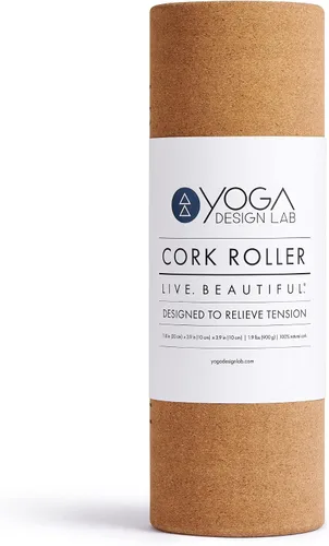 Vista 2 de Yoga Design LAB El rodillo de corcho Libera los músculos tensos, mejora la circulación, disminuye el dolor, masajea el tejido Ideal para todas