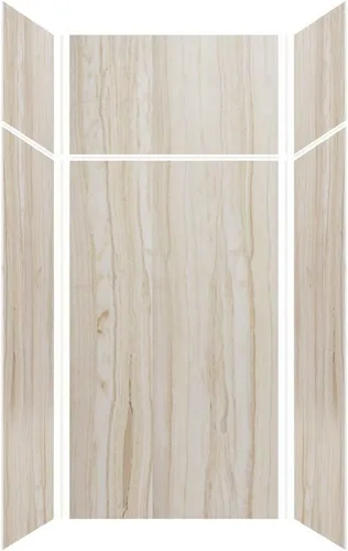 Vista 25 de Transolid EWKX363696-41 Expressions - Kit de pared de ducha de 6 paneles con extensión, 36 pulgadas de largo x 36 pulgadas de ancho x 96 pulgadas