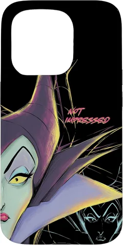 Vista 14 de iPhone 16 Disney Villains Maléfica No Impressed Funda de Halloween