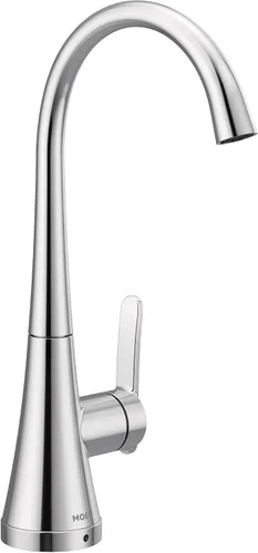 Vista 18 de Moen Sinema grifo de cocina desplegable de acero inoxidable con aumento de potencia y sistema retráctil, llave de cocina moderna de arco alto, fácil