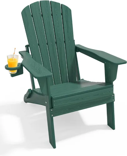 Vista 41 de HDPE Silla Adirondack plegable, Aruba