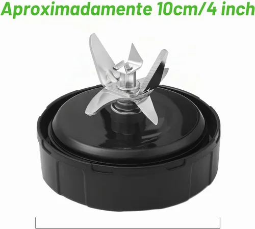 Vista 6 de Cuchilla de repuesto SS101 para accesorios de licuadora Ninja, cuchilla de licuadora de 7 aletas