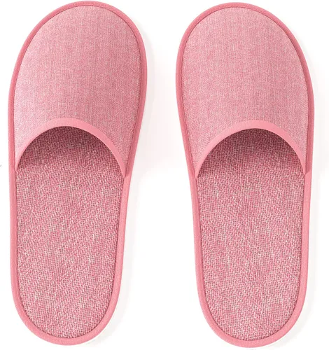 Vista 5 de Maeline Zapatillas de spa, antideslizantes, desechables, al por mayor, pantuflas de hotel para invitados, multicolor reutilizables, para interiores
