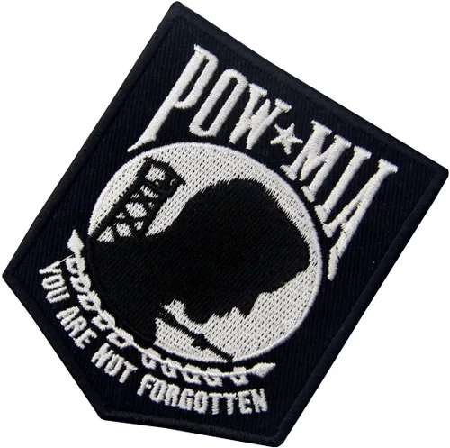 Vista 4 de POW MIA You are NOT Forgotten - Parche bordado para coser