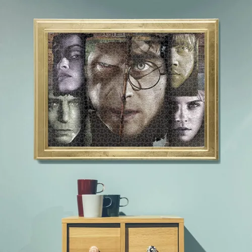 Vista 6 de Clementoni 39655 Harry Potter - Rompecabezas para adultos, 1000 piezas, hecho en Italia, multicolor