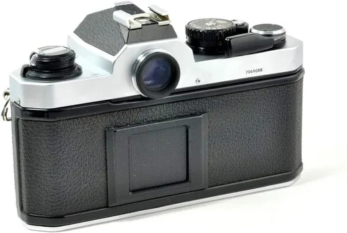 Vista 3 de Nikon Cámara de película de enfoque manual FM2 SLR con obturador de titanio