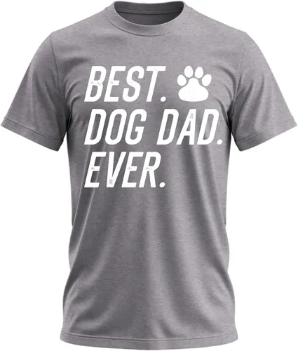 Vista 7 de My Dog Thinks I'm Cool - Camiseta divertida con diseño de perro y papá para Negro