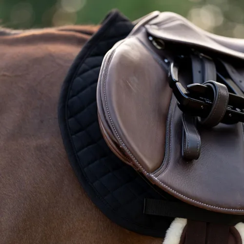 Vista 5 de TuffRider Basic All Purpose Horse Riding Saddle Pad Negro