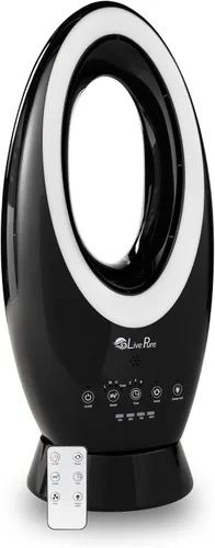 Vista 11 de LivePure Ventilador recargable para interiores y exteriores, verde azulado