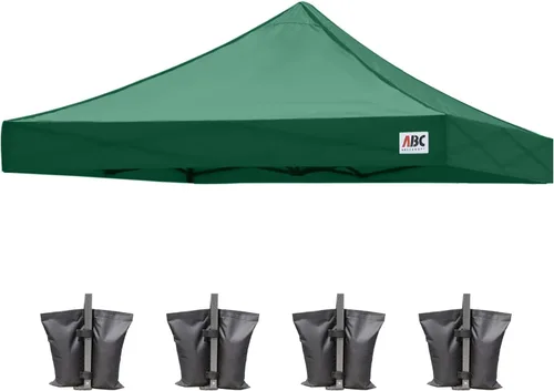Vista 71 de ABCCANOPY Toldo de repuesto para tienda de campaña desplegable (8 x 8 pies, blanco)