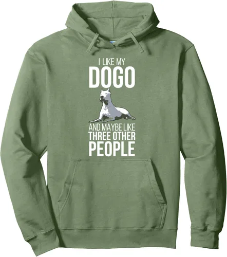 Vista 7 de Dogo Argentino Dog Pet Love Rescue Retro Hombres Mujeres Bark Pullover Hoodie