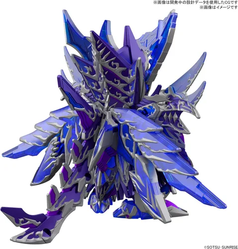 Vista 2 de Bandai Hobby - SD Gundam World Heroes - #31 SDW Heroes Alternative Justice Infinite Dragon Model Kit