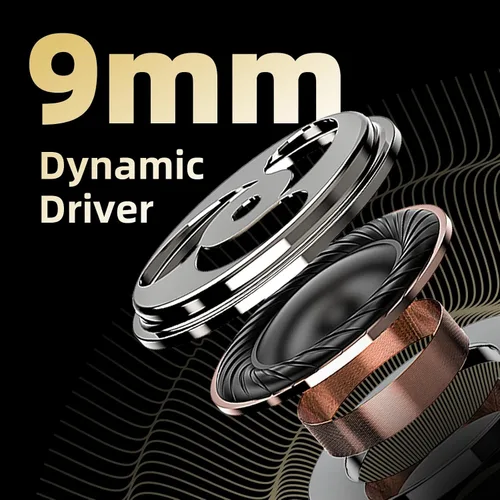 Vista 3 de SHANLING Auriculares intrauditivos Music1, controlador dinámico de 0.354 in, auriculares IEM con controles de micrófono y reproducción, auriculares