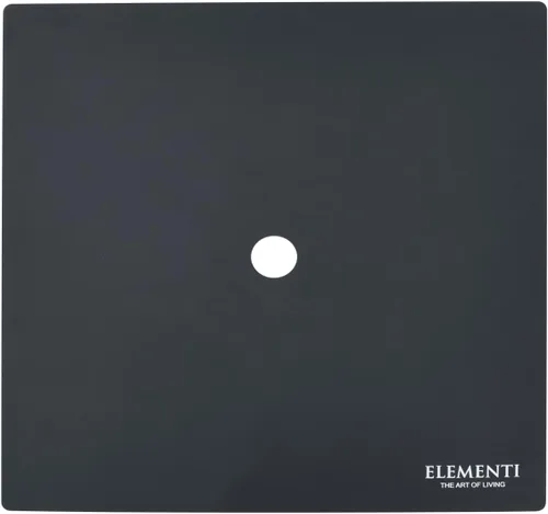 Vista 7 de AMS Chimenea Elementi Plus Roraima Mesa cuadrada de gas propano de hormigón negro pizarra