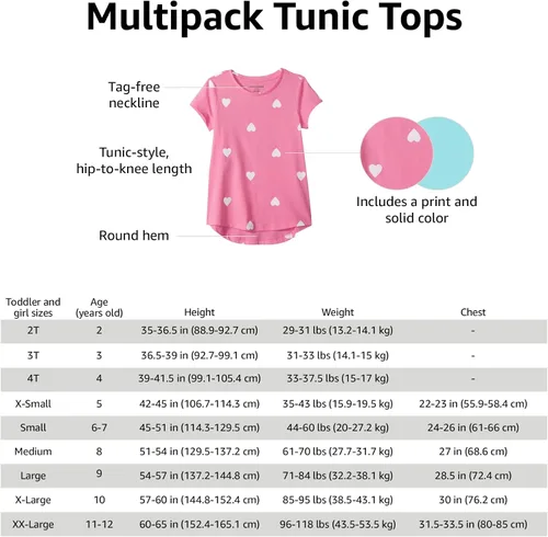 Vista 2 de Tienda Essentials - Túnica para niña 2
