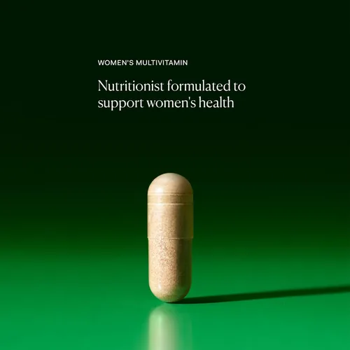 Vista 4 de The Nue Co. Suplemento multivitamínico para mujer - Apoya la energía, la inmunidad, la concentración, vegano, sin gluten, 30 cápsulas