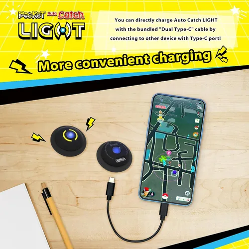 Vista 9 de Brook Pocket Auto Catch Light - Dual Accounts Portable Version of Auto Catcher, The Smallest Auto Catch Accessory as AirTag, 2P Auto Catching Pocket