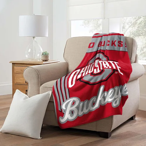 Vista 45 de Alabama Crimson Tide - Manta tipo throw de 46" x 60" pulgadas con licencia oficial de la NCAA - Manta de lana polar súper suave y liviana