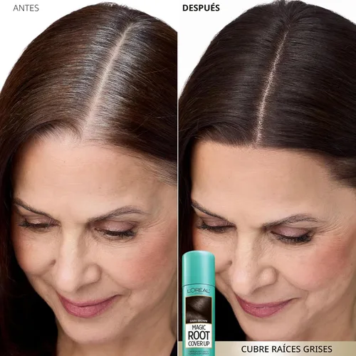 Vista 4 de Tinte cubre raíces L 'Oreal Paris Cabello Color , Total 1, Negro