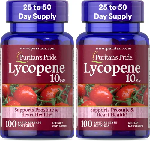 Vista 8 de Puritan's Pride Licopeno Premium 10mg, 100 cápsulas blandas de liberación