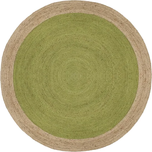 Vista 16 de SAFAVIEH Natural Fiber Collection - Alfombra ovalada, 2 pies 6 pulgadas x 4 pies, ovalada, azul aguamarina y marrón natural, yute hecho a mano