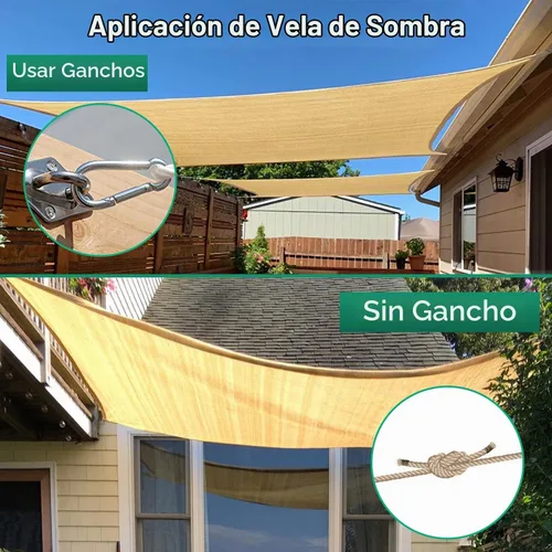 Vista 5 de Kit de accesorios para toldo, 6 pulgadas, juego de 84 piezas