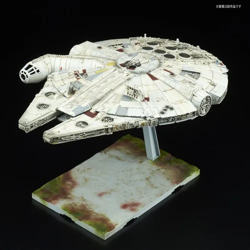 Vista 2 de Bandai Hobby 1/144 Halcón Milenario Star Wars: Los Últimos Jedi