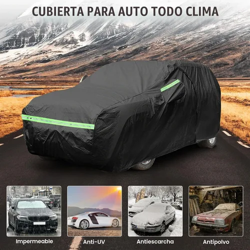 Vista 5 de Funda impermeable de repuesto para Mazda 3 Sedán 2004-2024, 6 capas para todo tipo de clima, fundas para automóvil de ajuste personalizado para todo