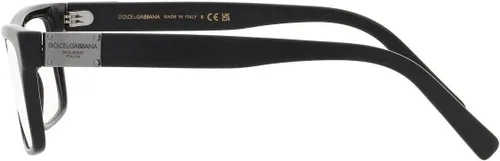 Vista 3 de Dolce & Gabbana DG3368 2820 54 Nuevos Gafas para Hombre, Negro pulido
