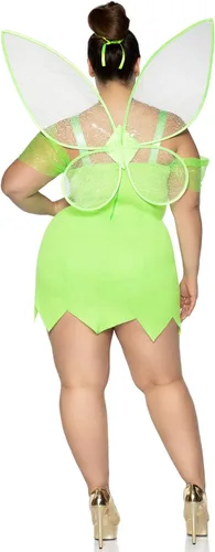 Vista 2 de Leg Avenue Disfraz de hadas de Pixie de 4 piezas para mujer