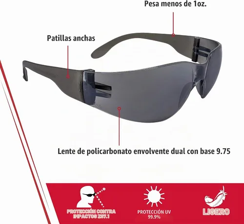 Vista 2 de Radians MR0160ID - Gafas de seguridad, multicolor