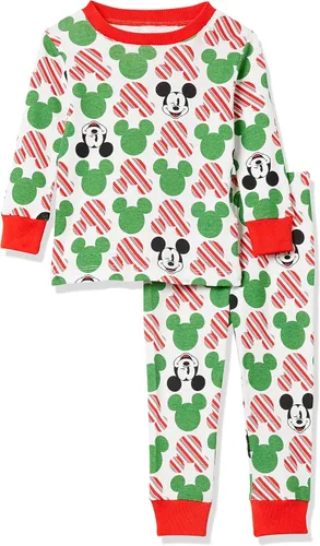 Vista 14 de Amazon Essentials Disney Marvel Star Wars - Pijama unisex de algodón ajustado para niños
