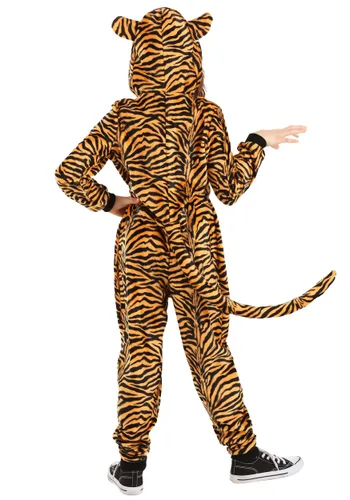 Vista 2 de Disfraz de Onesie de Tigre para Niños Multicolor
