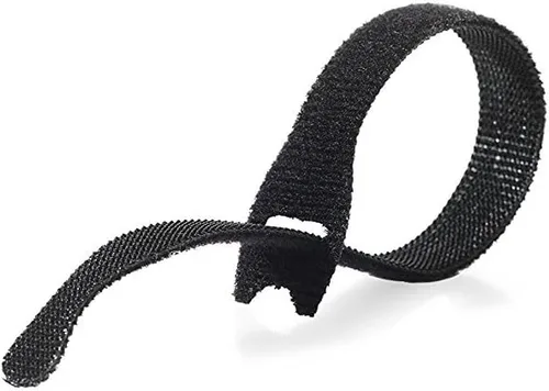 Vista 4 de Velcro Brand, One-Wrap, correas para cables, alambres y cordones, Negro