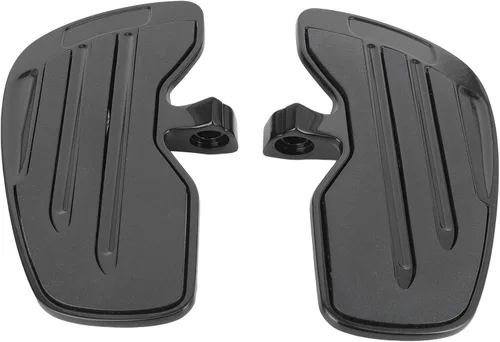 Vista 5 de Tablas de suelo delanteras de aluminio, clavijas de repuesto para Indian Sixty Bobber 2015-2022 - Negro/Plata