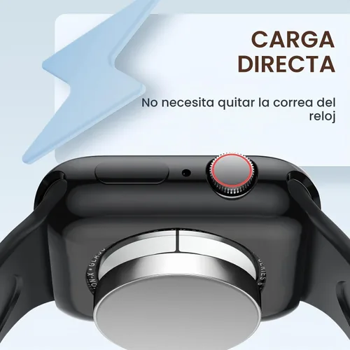 Vista 6 de [Paquete de 2] Funda protectora para Apple Watch SE3/SE2/SE/Series 6/5/4 de Negro+Negro