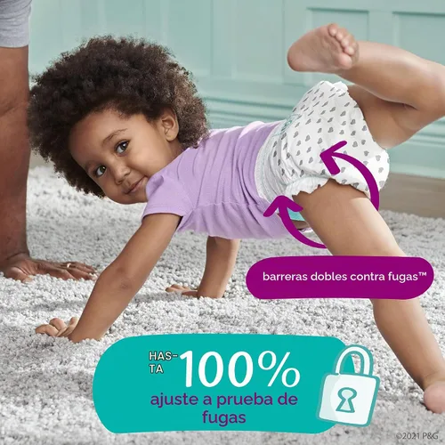 Vista 3 de Pampers Baby Dry - Pañales desechables para bebé