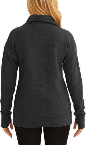 Vista 3 de Kirkland Sudadera con cuello alto falso para mujer