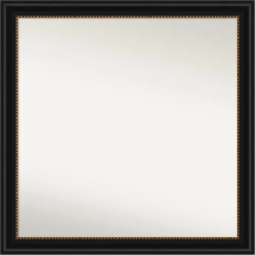 Vista 266 de Amanti Art Espejo personalizado, gran espejo de baño estrecho, espejo de pared o espejo de tocador de baño sobre el fregadero (24 x 24 pulgadas)