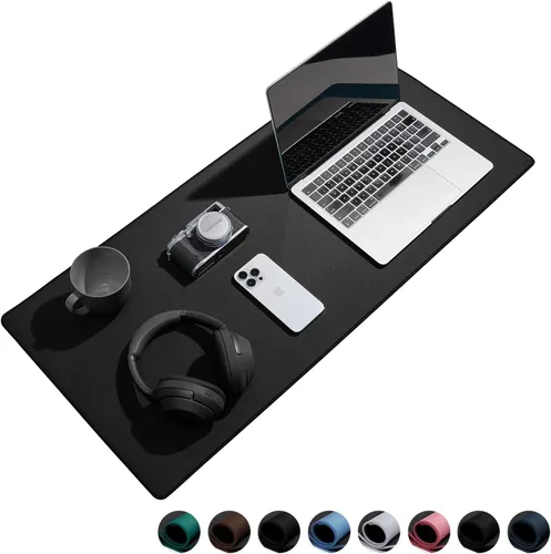 Vista 15 de Reniteco Alfombrilla de ratón grande para juegos con bordes cosidos duraderos, base de goma antideslizante, alfombrilla grande de ratón y teclado
