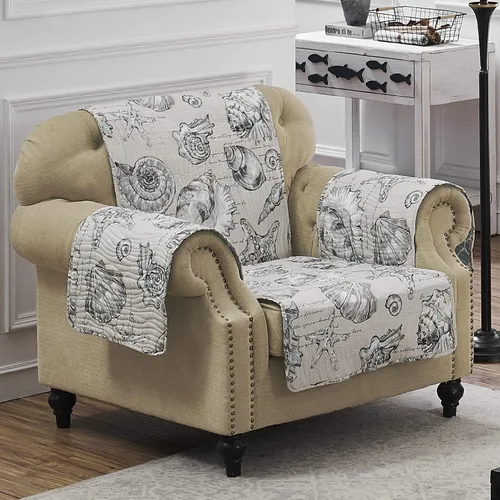 Vista 10 de Barefoot Bungalow Cruz - Funda para sillón, color blanco