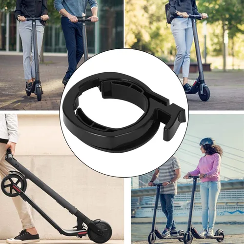 Vista 6 de Hebilla de anillo de guardia con cierre de círculo ABS para Xiaomi Ninebot MAX G30 Anillo de límite eléctrico piezas de scooter
